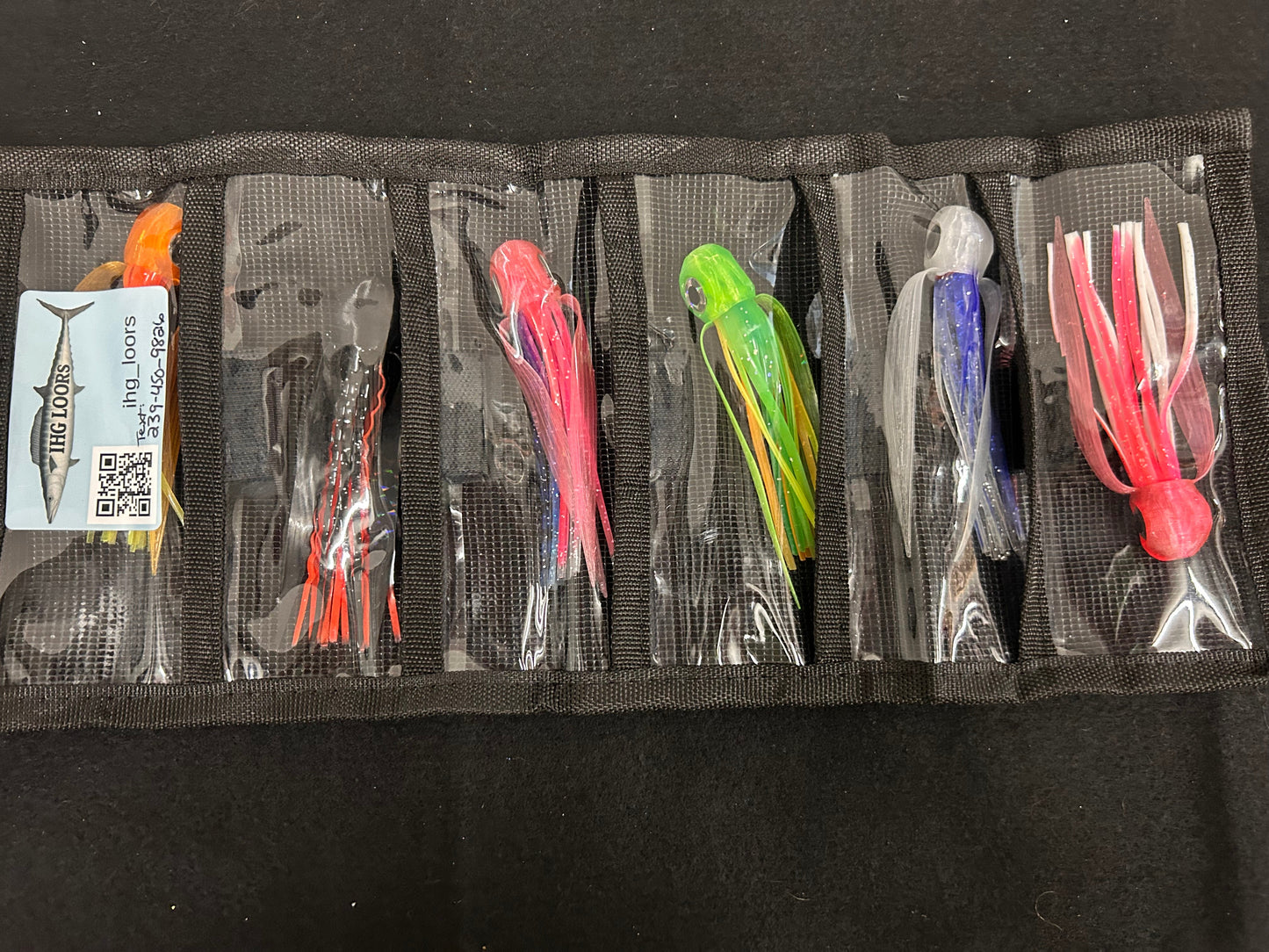 6 Pack *Unrigged* Lures