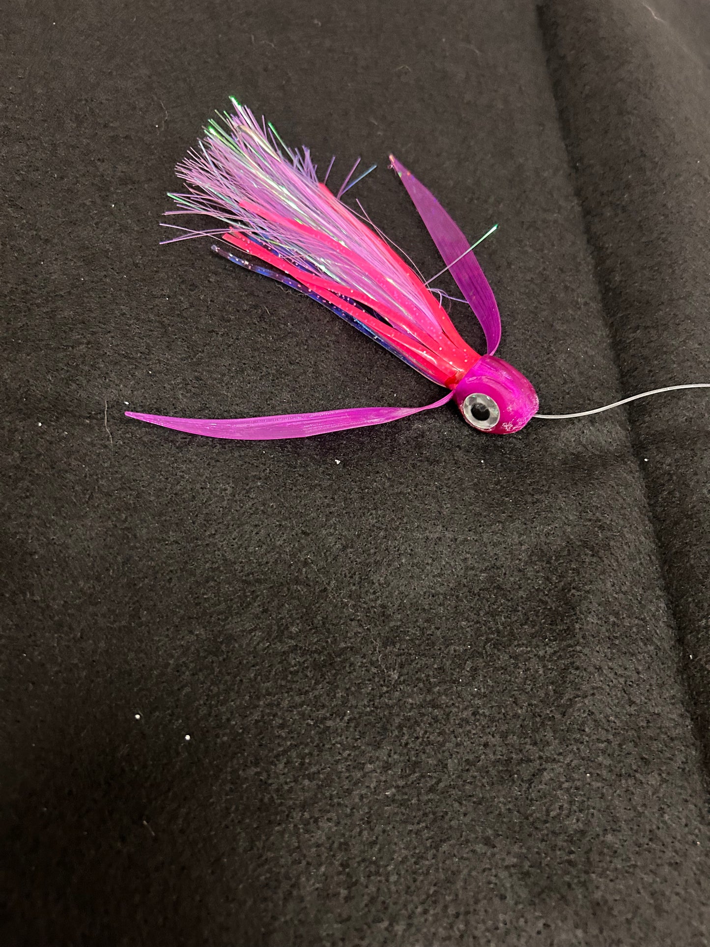 Small *Rigged* Purple/Blue/Pink Lure